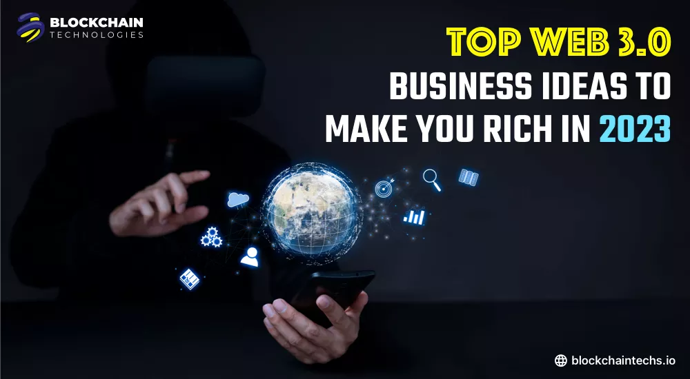 Top web 3.0 Business Ideas to make you rich in 2023 - Banner