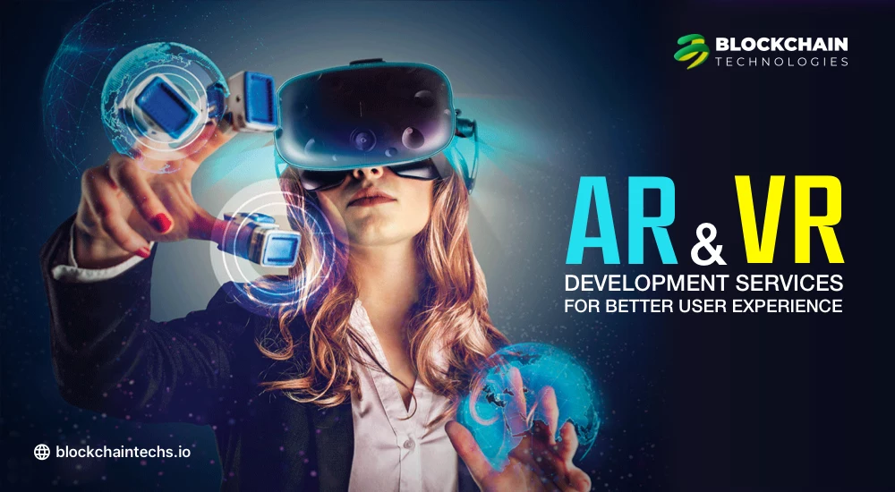 AR & VR Development Services for Better User Experience Banner