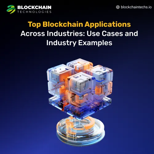 Top Blockchain Applications Across Industries Use Cases and Industry Examples feature Image