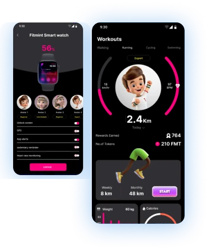 Fitmint Mobile App