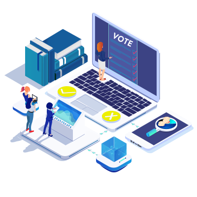 Voting system in blockchain - Blockchain Technologies